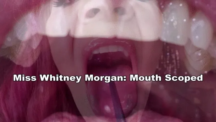 Miss Whitney Morgan Mouth Scoped