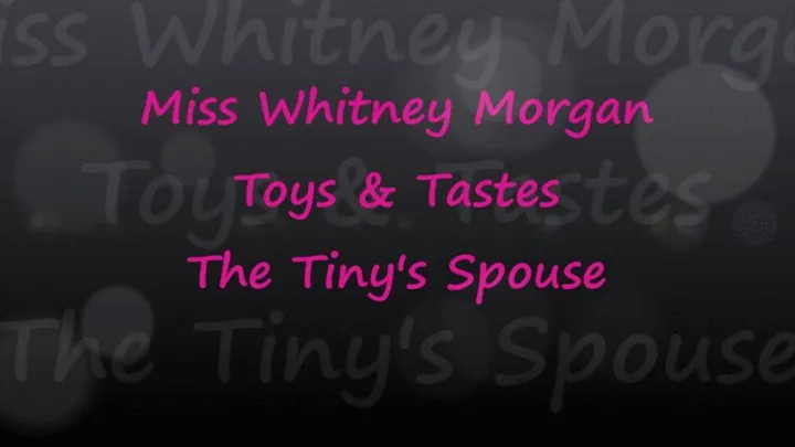 Whitney Morgan Toys & Tastes Tiny's Spouse