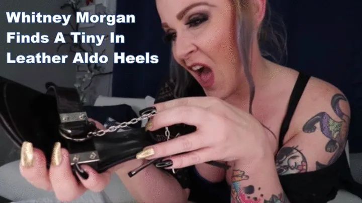 Whitney Morgan Finds A Tiny In Her Leather Aldo Heels