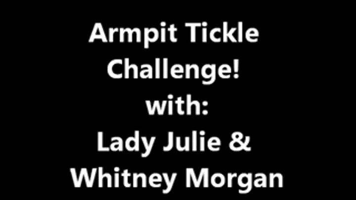 Armpit Tickle Challenge!