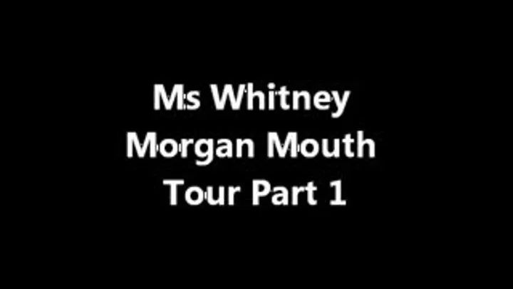 Mouth Tour pt 1