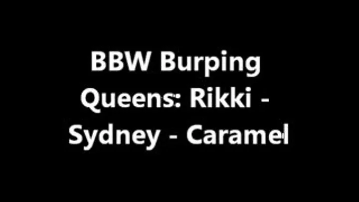 BBW Burping Queens Competition part 2