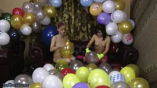 BalloonXtreme Bibi and Paty masspop 4