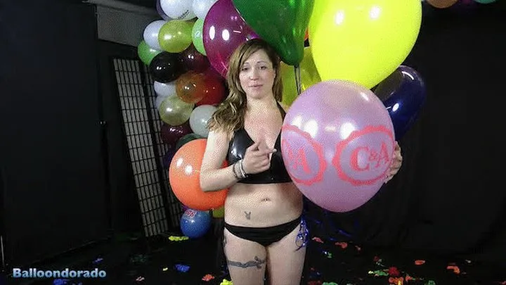 Nadja Nice blows and pops new C&A-Balloon and more