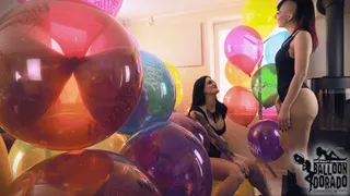 Happy Birthday Helium party with Alissa Noir and Leah Obscure