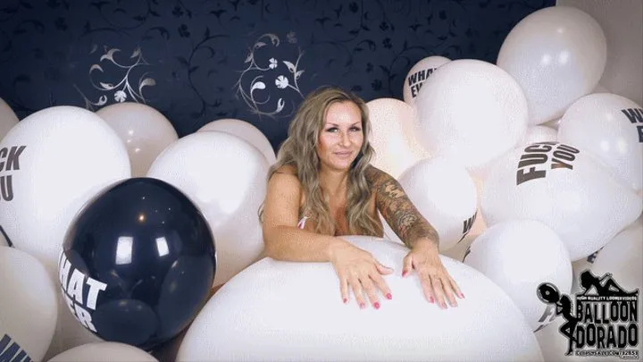 Jarushka Ross - 1st Balloonvideo Tuftex 17 blow to pop