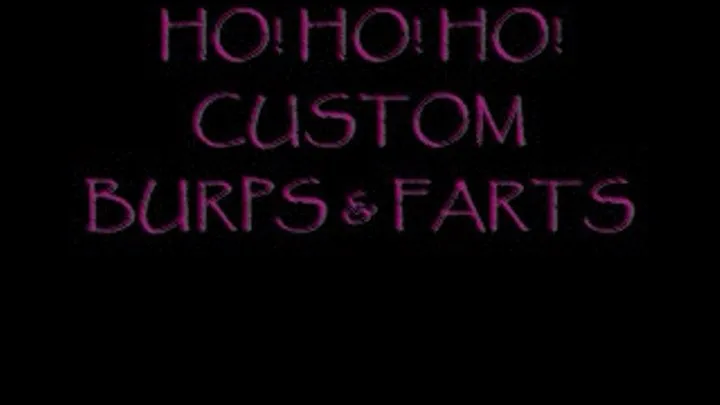 HO! HO! HO! Custom Farts DIALUP