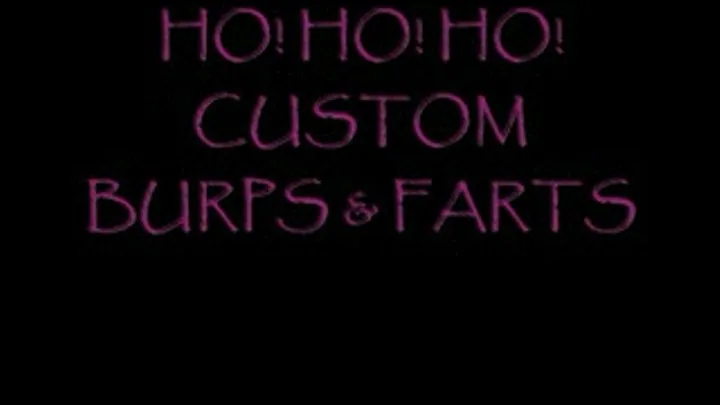 HO! HO! HO! Custom Farts