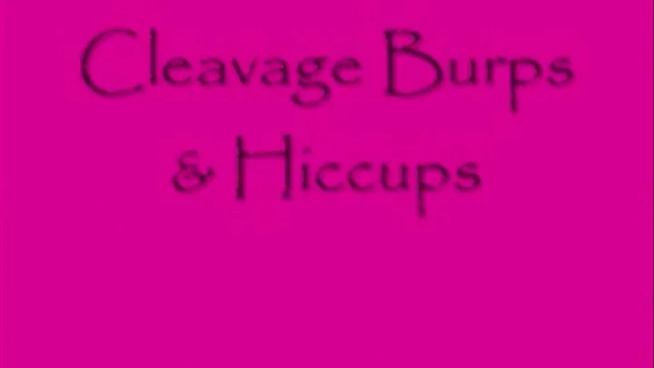 Cleavage Burps and Hiccups DIALUP