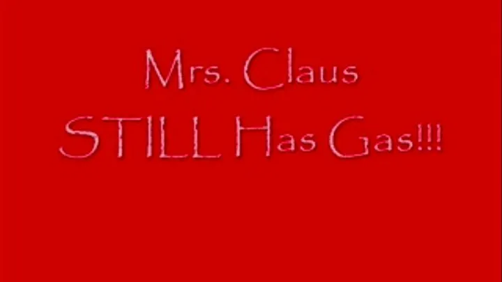 Mrs Claus STILL Has Gas Dialup