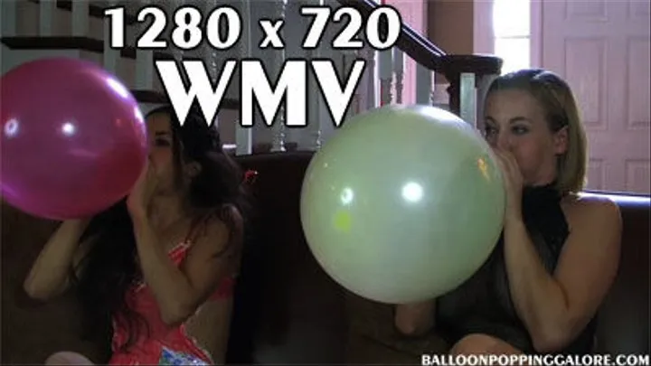 The Taming of the Balloons Pt 3 Blow to pop