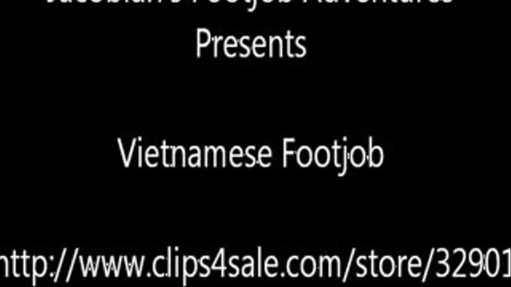 Vietnamese Footjob