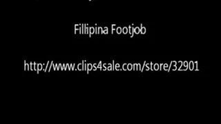 Filipina Footjob