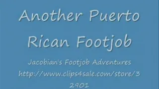 Another Puerto Rican Footjob