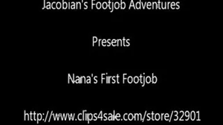 Nada's First Footjob