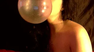 Nelly blowing bubbles!!!