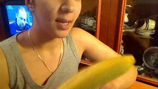 Banana Brushing!!! [r]
