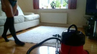 Erotic rug vacuum with orgasm!