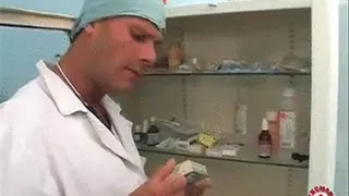 Doctor Schmutz fucks patient BERNADETTA