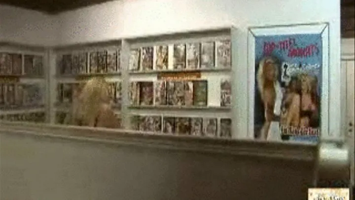 Brutal video store fuck