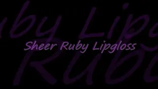 Sheer Ruby Lipgloss
