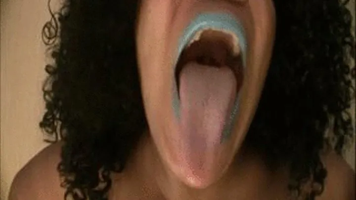 Blue Lipstick, Pink Tongue Play