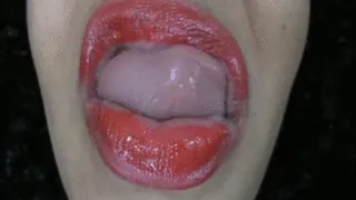 Open Mouth Tongue Playing