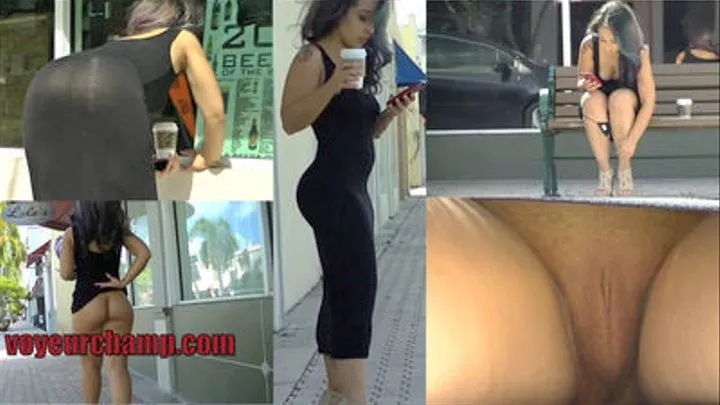 Upskirt Wife #2 - Nikki Brazil Does Kim Kardashian Jennifer Lopez Impersonation! Teasing Dirty Talking Creeper In Public!..