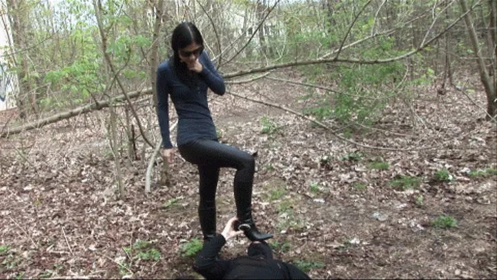 boot licking slave