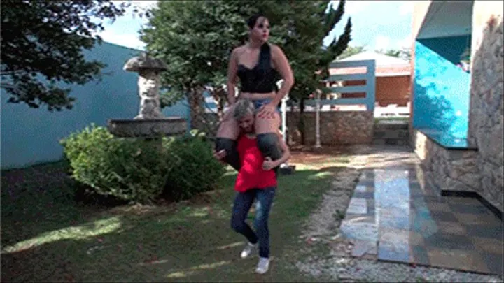 Nathaly Ripper First Riding On The Garden - FULL VERSION - X 720 HIGH DEFINITION - SPECIAL PRICE: 34 MINUTES FOR US$ 19,99!