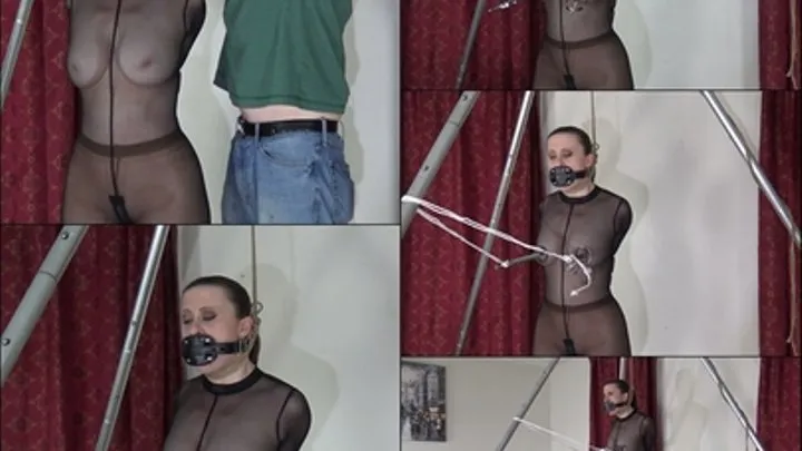 Serene Isley: Tightly Zip Tied & Penis Gagged - Mobile/Phone