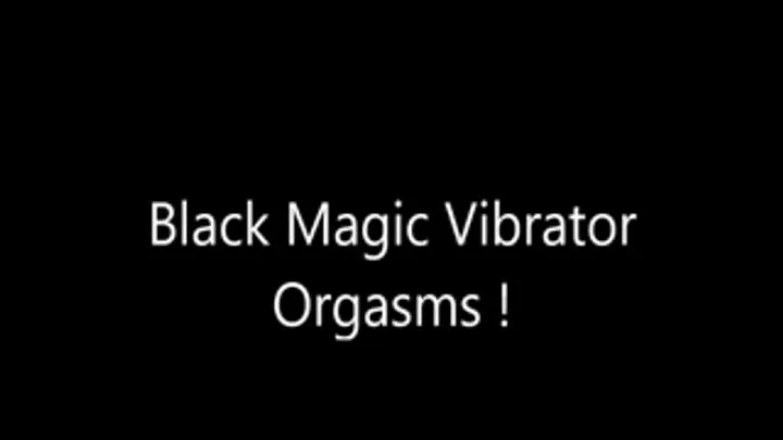 Black Magic Vibrator