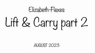 L&C with Elizabeth flexes Autumn 2023 part 2