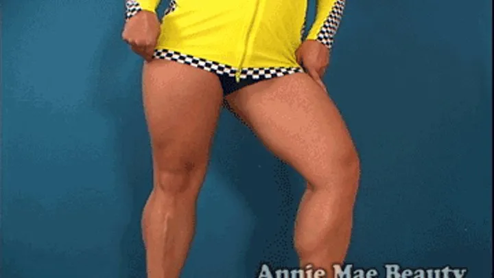 Annie Mae Flexing Her Calves! (Clip 4)