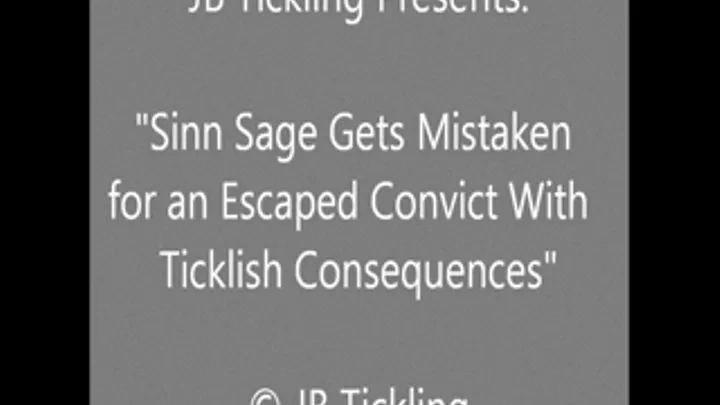 Sinn Sage is a Ticklish Fugitive