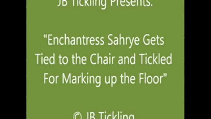 Enchantress Sahrye Tickled on a Chair - SQ