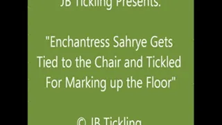 Enchantress Sahrye Tickled on a Chair