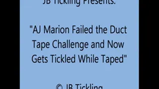 AJ Marion Tickled for Challenge Failure