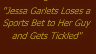 Jessa Garlets Tickled for Losing a Bet