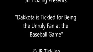 Dakkota Tickled at the Ballgame - HQ