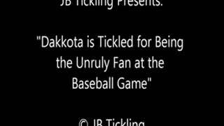 Dakkota Tickled at the Ballgame - SQ