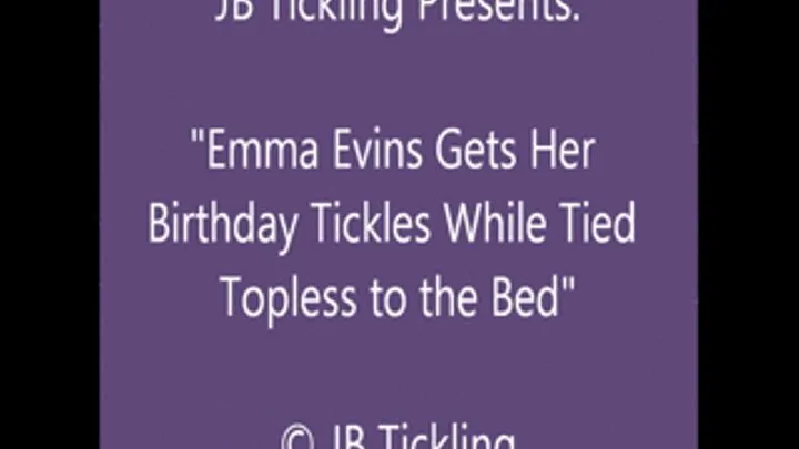 Emma Evins Birthday Tickles - HD