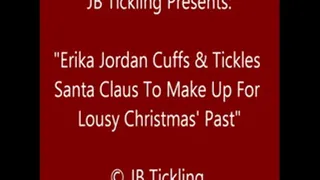 Erika Jordan Tickles Santa Claus - SQ