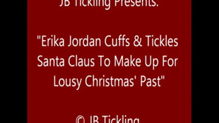 Erika Jordan Tickles Santa Claus