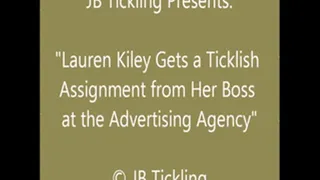 Lauren Kiley Tickled at the Ad Agency - HQ