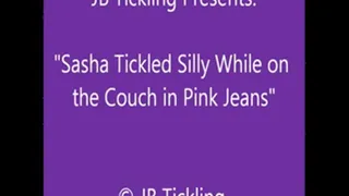 Sasha Tickled and Teased in Pink Jeans - SQ