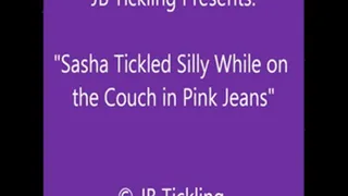 Sasha Tickled and Teased in Pink Jeans