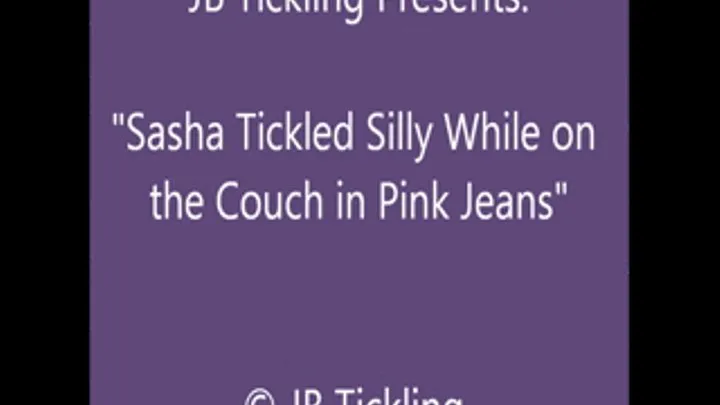 Sasha Tickled in Pink Jeans