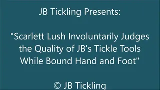 Scarlett Lush Helps Test Tickle Tools