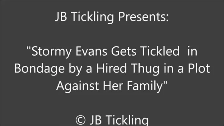 Stormy Evans Tickled on the Floor